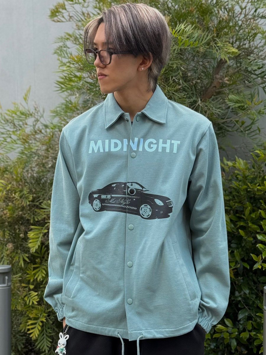 New Arrival】 HBZ x SVN MIDNIGHT Coach Jacket ¥19,800 「Midnight