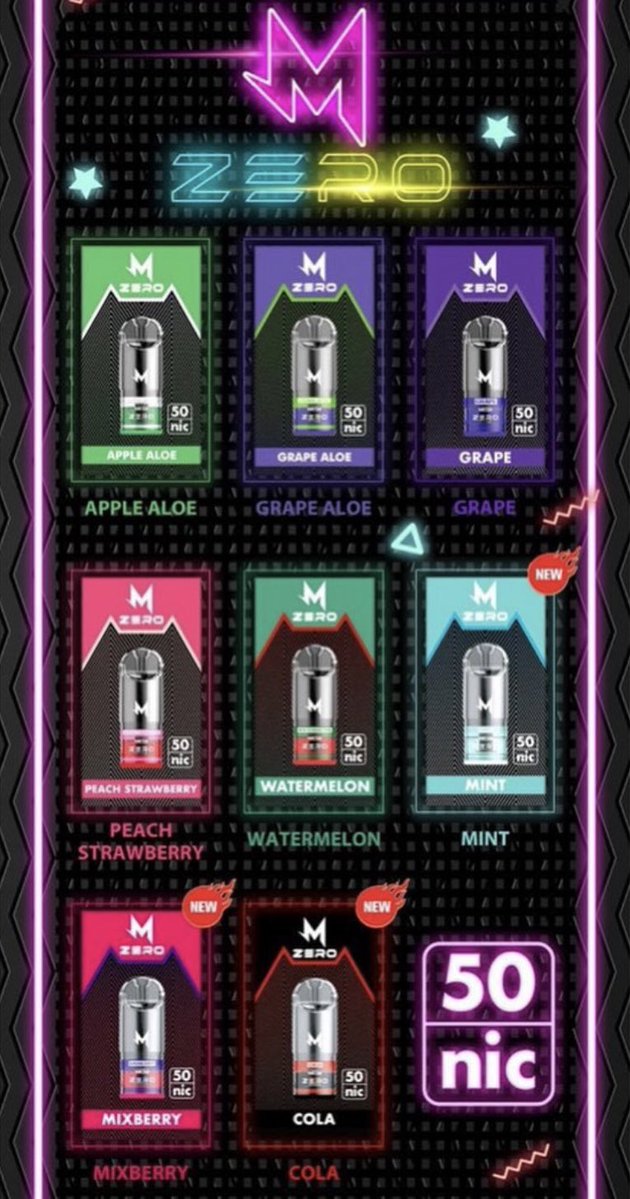 หัว marbo nic5% 95฿
ค่าส่ง 25฿ (พท.ห่างไกล/ท่องเที่ยว+50)

มิกซ์ / โคล่า / แตงโม / องุ่น / มิ้นต์

บ้านเขียว 👇🏻
lin.ee/RhiZhE4

#พอต #หัวmarbo #หัวมาโบ #marbo #พอตพร้อมส่ง #พอตกรุงเทพ #พอตไฟฟ้า