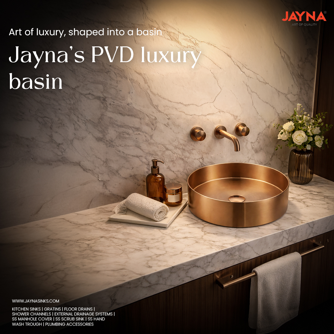 jaynasinks_'s tweet image. Luxury isn’t added. It’s crafted.
Jayna’s PVD Luxury Basin brings timeless elegance to your bathroom with stunning finishes in Gold, Rose Gold &amp;amp; Gun Metal.
#JaynaSinks #CraftingElegance #luxurybathroom #bathroomdesign #modernbathroom #luxurybasin 
#designerbasin #luxuryfixtures