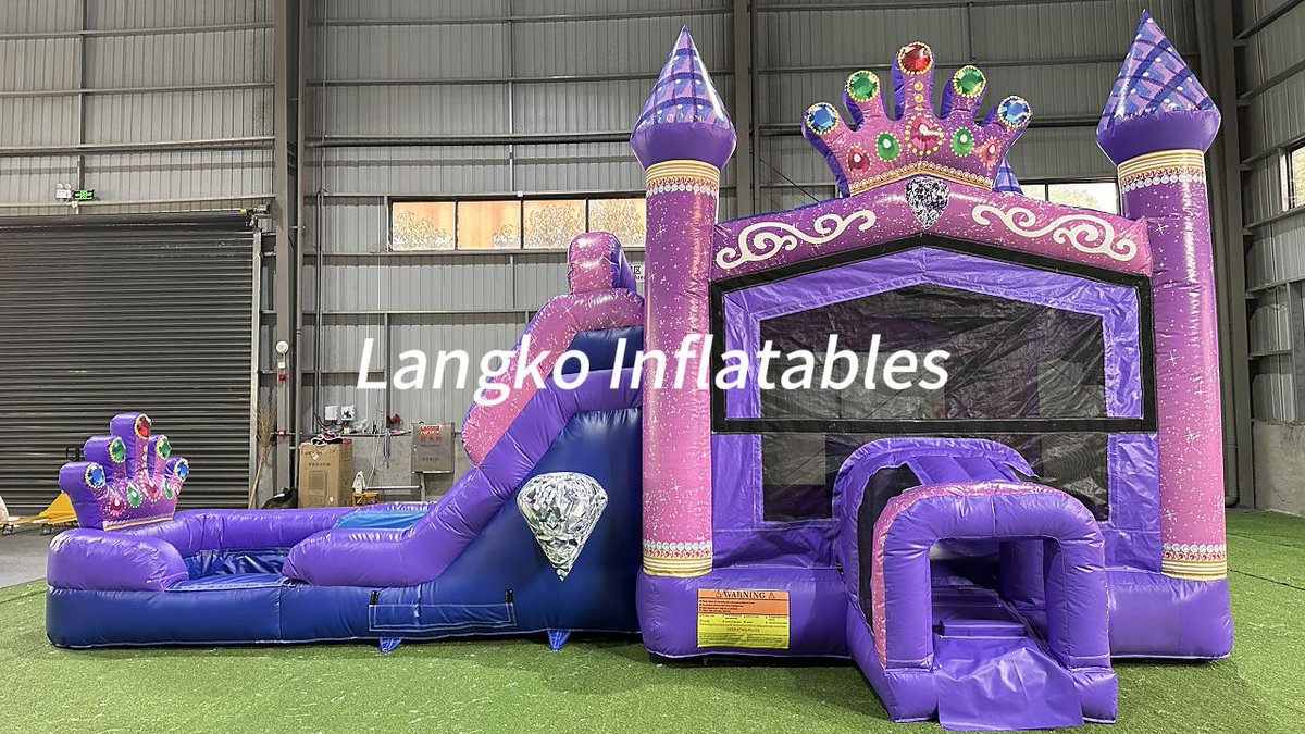 HNLangko's tweet image. Inflatable Water Slides Bouncy Castles Princess Jumping Castle Crown Purple Commercial Bounce House
More details: langko-inflatable.com #inflatablejumper #inflatable #inflatablebouncer #inflatableparty #bouncehouse #partyplanner #partyevents