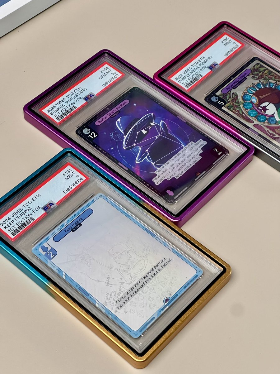 HeyNat's tweet image. I’m in love with the slab protection
#DiamondTech @vibes_tcg