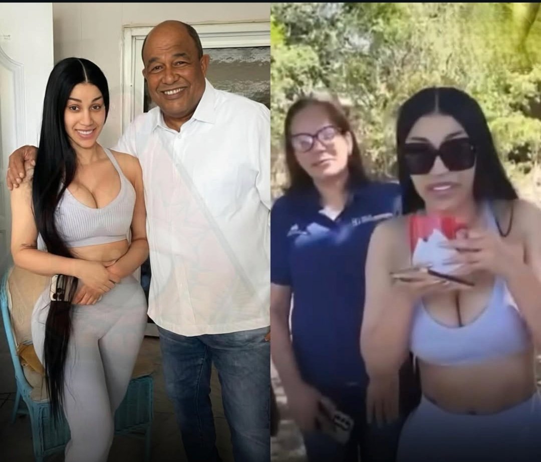 Cardi B went to visit homeland of her father's family in dominican republic, she met her grandmother, met with Local authorities to see what she could help local community with. ♥️