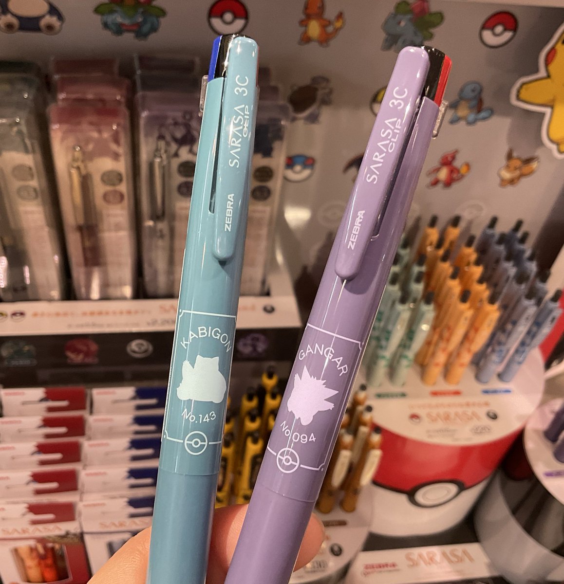✨新商品✨『SARASA×ポケモン』が入荷しました。 クリップ・グランド