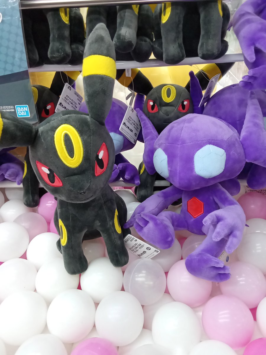 新景品入荷／ ・ポケットモンスター もふぐっとぬいぐるみ～ブラッキー