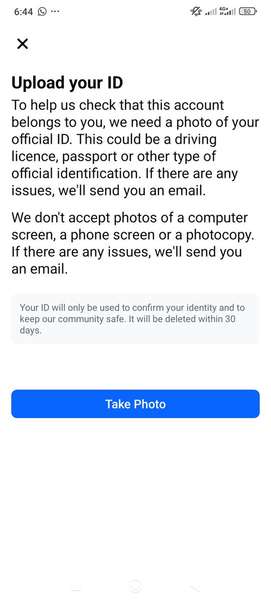 KemiLevi's tweet photo. @facebook 
The take photo button is not working https://t.co/GNgSc3f72u