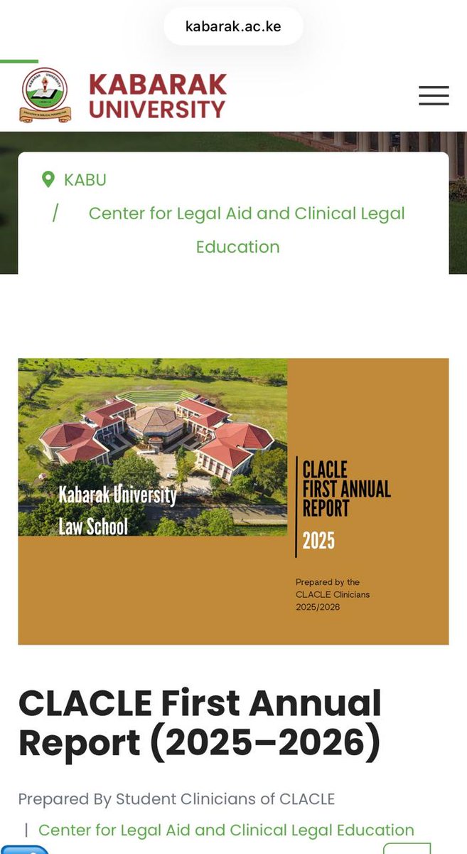 Centre for Legal Aid and Clinical Legal Education tweet media