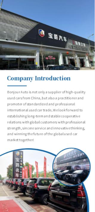 BonjourAuto's tweet photo. BonJour Auto: Professional Used Car Exporter of China.
Regardless of the brand or model of used car you are interested in, please contact us. Our professional foreign trade manager will assist you in fulfilling your purchase needs. https://t.co/eGUddS5H4X