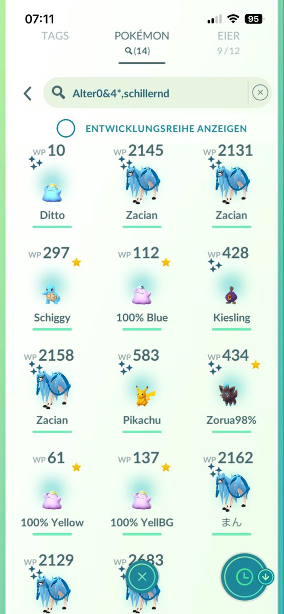 Madmar1976's tweet image. Daily haul 🥳🥳
Crazzzyyyy🔥🔥🔥
Shiny Ditto Lvl.1❤️❤️❤️❤️
3 Hundo 💯💯💯
#Ditto #Shiny #Hundo #PokemonGo