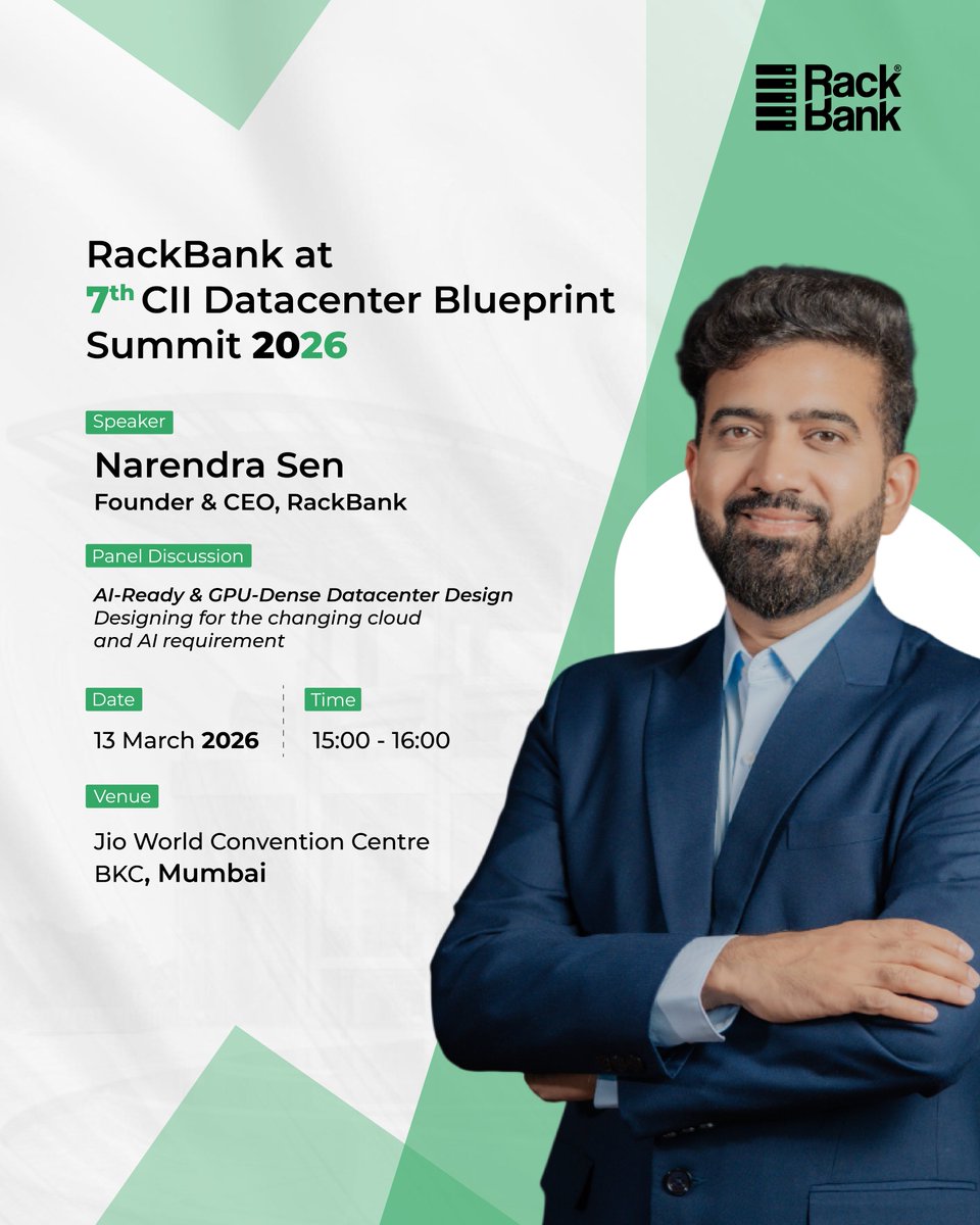 RackBank® Datacenter tweet media