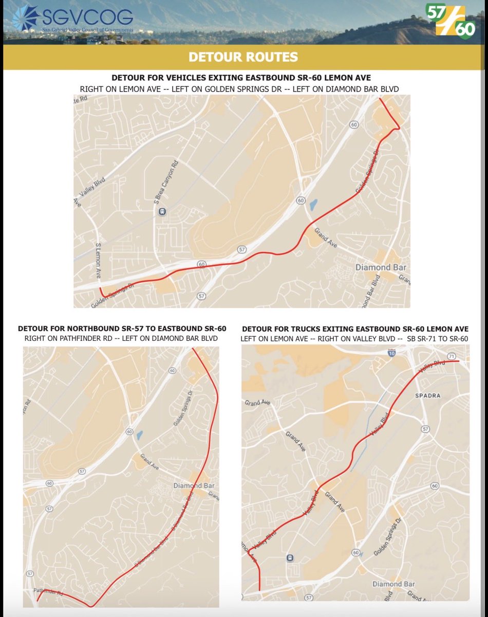 SR 57/60 Confluence Chokepoint Relief Project tweet media