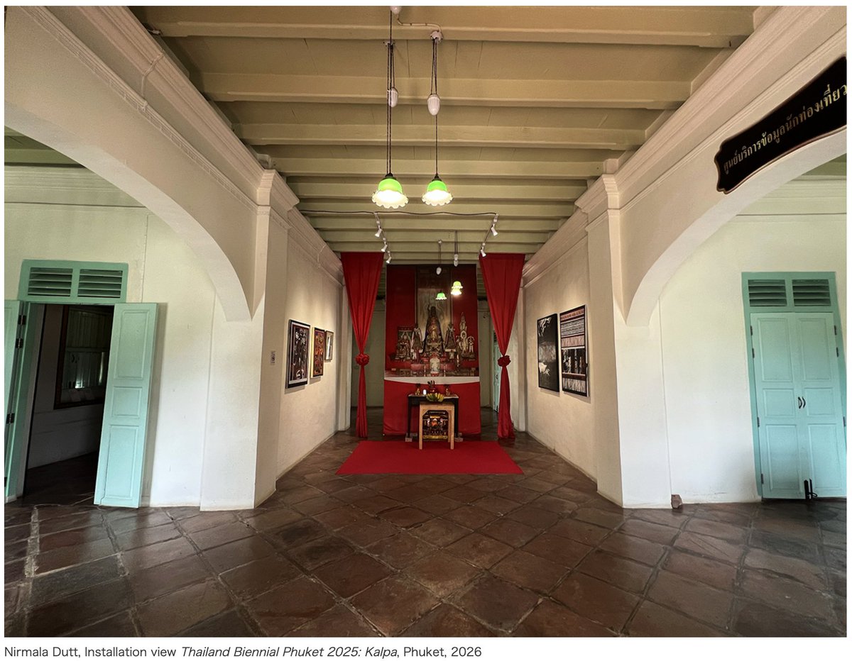 ARTiT_Asia's tweet photo. 【PHOTO】Thailand Biennial Phuket 2025: Kalpa (4)
11/29–4/30 https://t.co/dXTLWDbIq2 https://t.co/e6tqLru03P