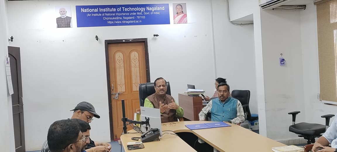NagalandNit's tweet photo. 📢 MoU Signed!
 NIT Nagaland signed an MoU with Cotton University, Assam on 11 Mar 2026 to strengthen collaboration in teaching, research, and shared facilities.
The partnership also explores joint academic courses aligned with NEP 2020.

#NITNagaland #CottonUniversity #NEP2020 https://t.co/qa9Z9uDNvj