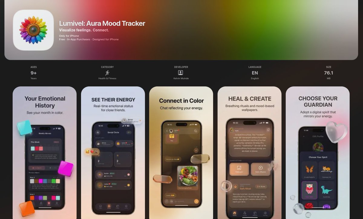 Lumivel App tweet media