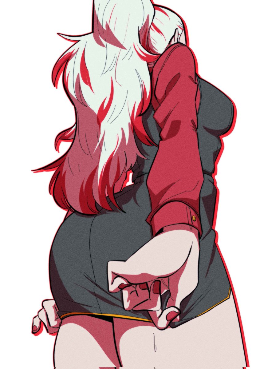 NeighborBlckgt's tweet photo. #angbo_art 
옷매무새 가다듬는 앵걸 https://t.co/1QdRDb5e2j
