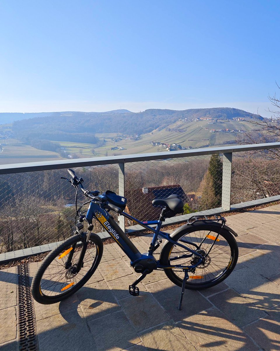Eleglide_com's tweet photo. Nothing like fresh air and good vibes. 😃 Weekend is the perfect time to ride.

Hop on your Eleglide e-bike and explore new roads, feel the breeze, and enjoy the freedom of every mile. 🚴‍♂️✨
📸 by Dejan Trstenjak
.
.
#eleglide #eleglidec1 #bikelife #cyclinglove #weekendvibes https://t.co/n4uAIEQe86