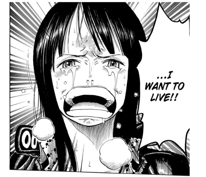 Wegame886's tweet photo. @Freya_Starfall 当 Nico Robin 被世界政府抓走时，她因为过去的经历，一直认为自己不配活下去，也不想连累伙伴。

但船长 Monkey D. Luffy 和草帽一伙为了救她，直接向世界政府宣战。
在伙伴们的呼喊下，罗宾终于崩溃大喊：
“我想活下去！带我一起出海吧！”

4JkwzQNZxXHrZyc94jGPeoneFyVsDf8WQydQwXc7aus5 https://t.co/sy9NDNyv0K