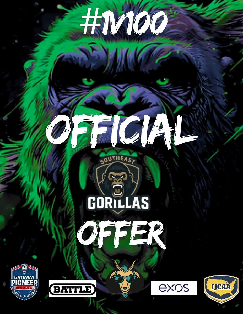 kyanedwards_13's tweet photo. Blessed to recieve an OFFER from SOUTHEASTGORILLAS‼️ #ag2G
-@CoachReicoB 
-@spencerboyes 
-@N8Brar https://t.co/rfAjVT3gjQ