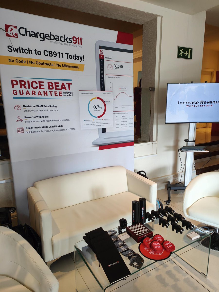 Chargebacks911's tweet image. These past few days at #TES2026 have been amazing! 🙌 Thank you to everyone who stopped by to say hi.

We’ve got one more day, come catch us at Booth #P21 and let’s chat!

Connect with us: hubs.li/Q046qQ1k0

#TES2026 | #Fintech @TheEuroSummit