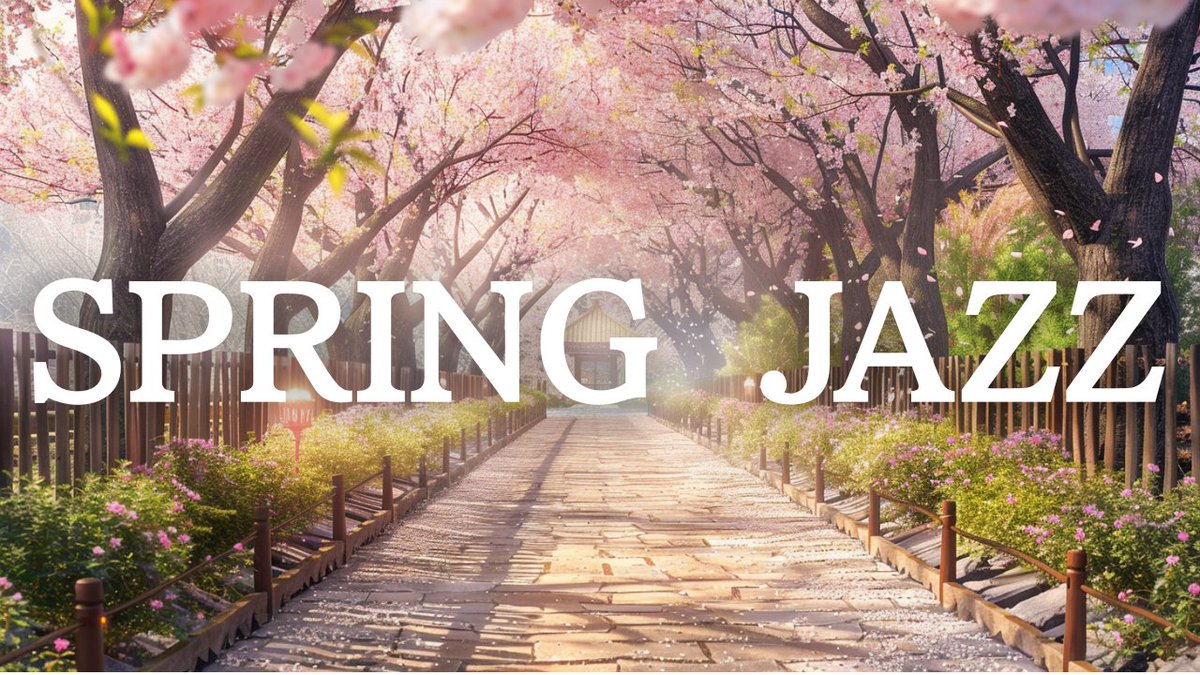 Chill_out_LFM's tweet photo. 春シリーズ🌸第8弾を公開しました✨️✨️
リラックスタイムにおすすめのLofi × Jazzをぜひお聴きください〜🎷♬
▶ https://t.co/N6zjaFTlJS
#springjazz #studytwt https://t.co/ZYgK1erN43