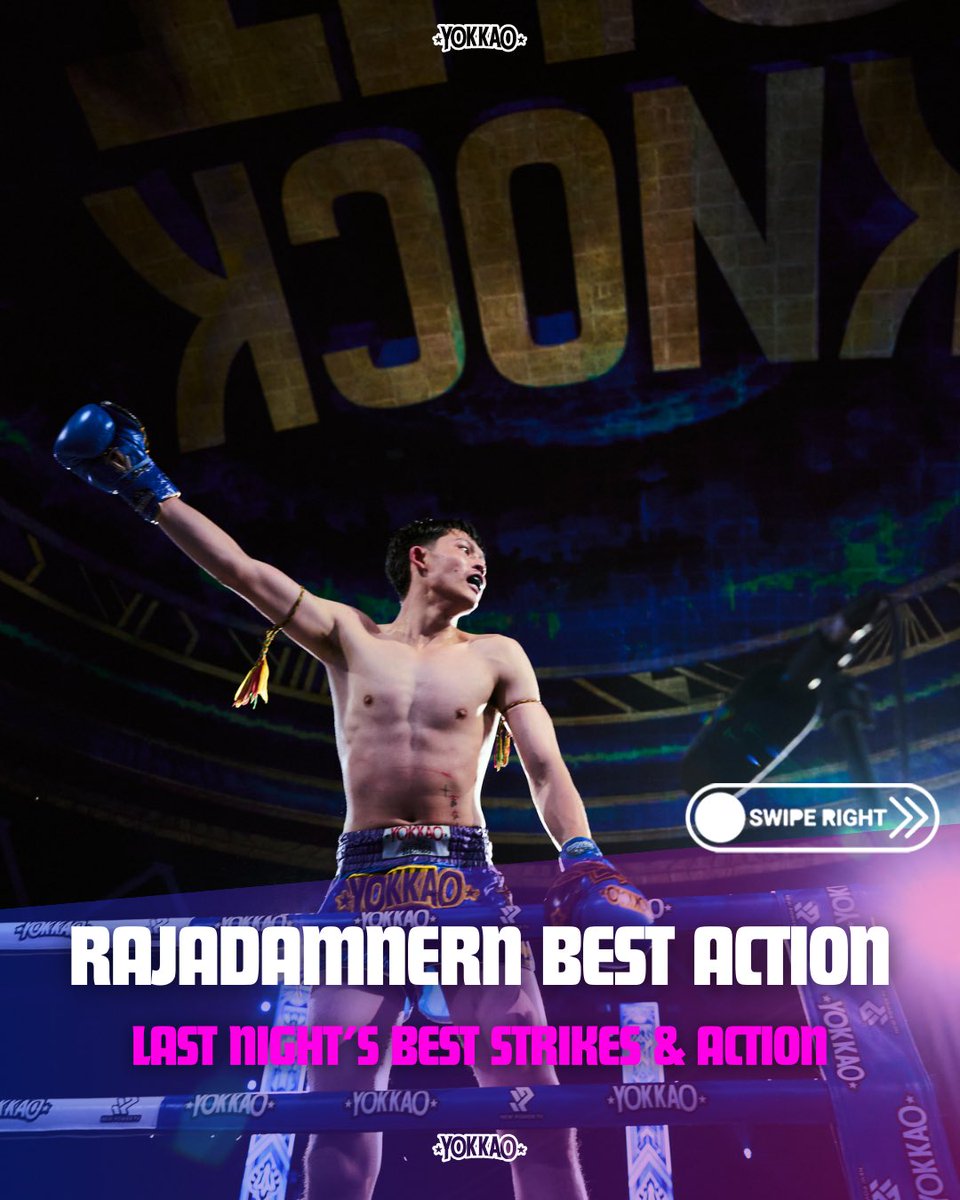 yokkaoboxing's tweet image. Raja nights hit different. 11 Mar. 🔥
#muaythai #fight #fighting