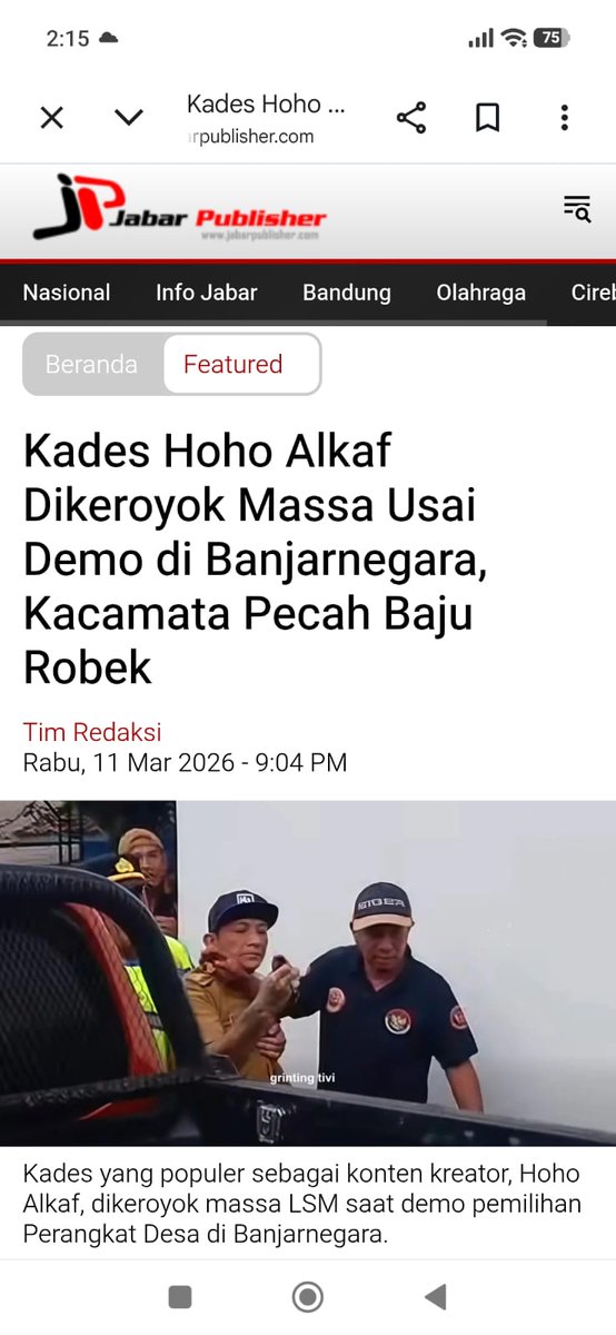 pdapost's tweet photo. dari kekecewaan tersebut, Hoho berencana mengambil langkah hukum melaporkan oknum aparat yang bertugas saat kejadian ke Propam @DivHumas_Polri atas dugaan ketidaksigapan,pengamanan objek vital serta pejabat desa. @FPKSDPRRI #Habiburokhman @KSPgoid #JawaTengah #AP @jpnncom #berita https://t.co/eJHFtVKZhZ