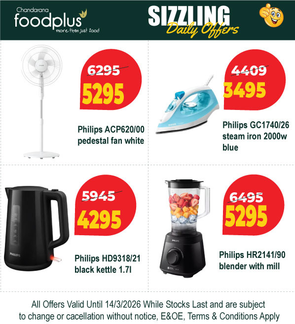 ChandaranaSuper's tweet photo. Thursday called; it wants you to have a better day. ๐โจ Swing by Chandarana Foodplus for deals so good, your cart will thank you! ๐๐จ High vibes, low prices. Letโs go! #ChandaranaFoodplus #ThursdayTreats #BargainHunt #mbibchandarana310126 https://t.co/zn97PrDl1z