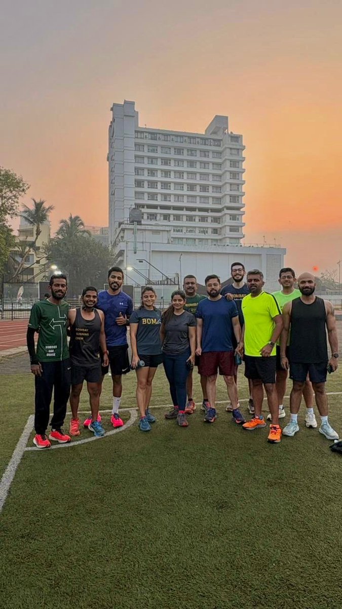 BombayRunning's tweet image. Speed Intervals with the Crew…

#BombayRunning