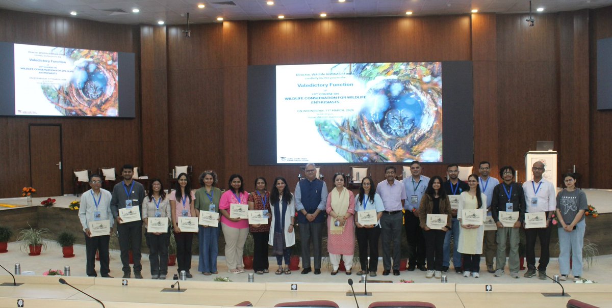 Wildlife Institute of India tweet media