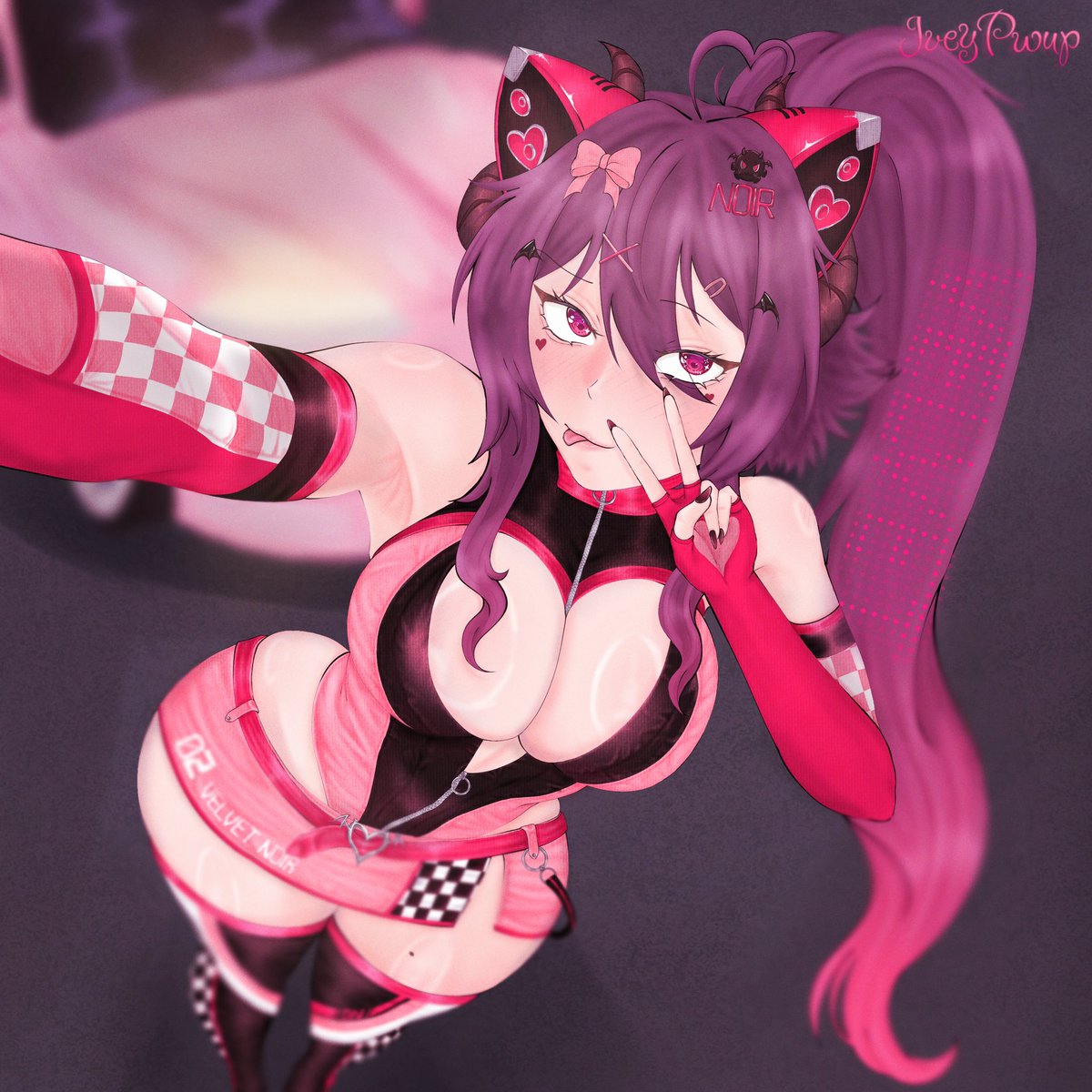 IveyPwup's tweet photo. Taking a selfie
@VelvetNoirVT 
 #velvetart https://t.co/PTglv2YHCg