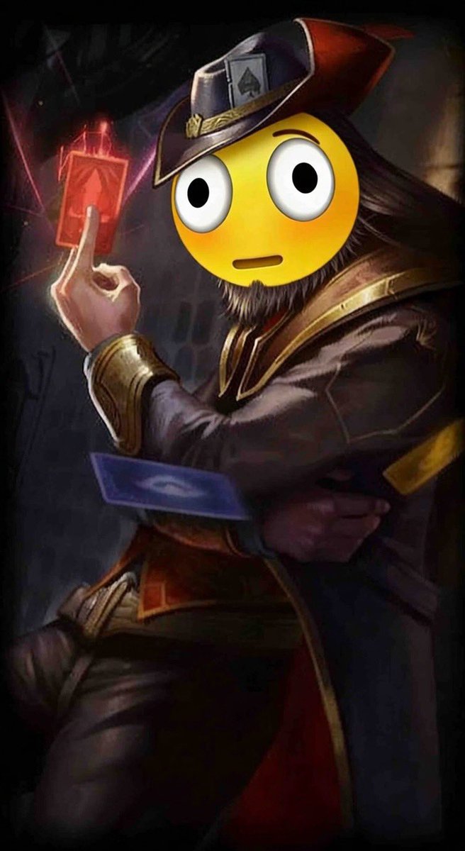 Do you know me ? 

The hero in <a href="/riotgames/">Riot Games</a> league of legends 

Twisted Fate 

is an infamous cardsharp and swindler who has gambled and charmed his way across much of the known world, earning the enmity and admiration of the rich and foolish alike. He rarely takes things