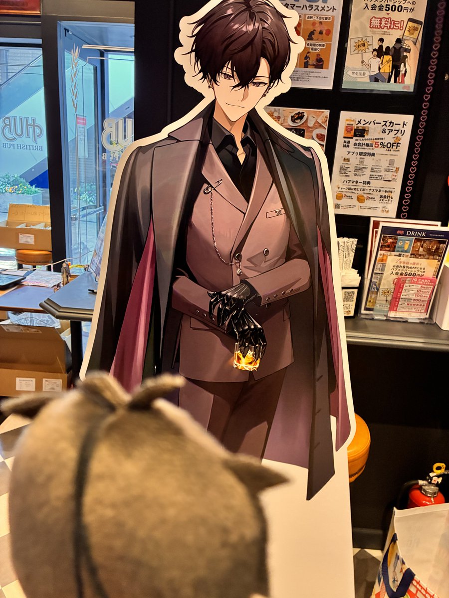 kmtn_08's tweet photo. @yukishita032 🤝のパネルあるって聞いて爆速で予約取れたので行ってきた✌️
満席だったよ(›´ω`‹ ) https://t.co/WgOBeWHoFI