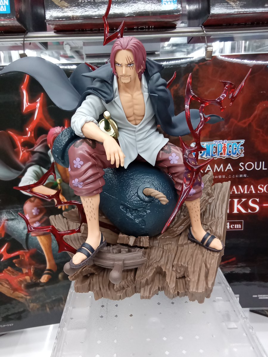 THEORAMA SOUL SHANKS フィギュア 4個セット BANPRESTO（バンプレスト） ワンピース THEORAMA SOUL SHANKS