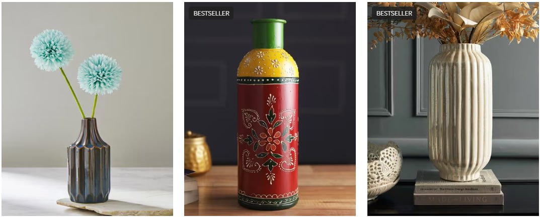 GrabOnIn's tweet image. 🏡 Refresh your space with style ✨
 Home &amp;amp; Living Room Vases just ₹600 😍 Perfect décor for a classy vibe.

🛍️ Grab the deal now -  grbn.in/ed2j4G1aEb

#HomeDecor #DealAlert #HomeStyling #InteriorDecor #ShopNow