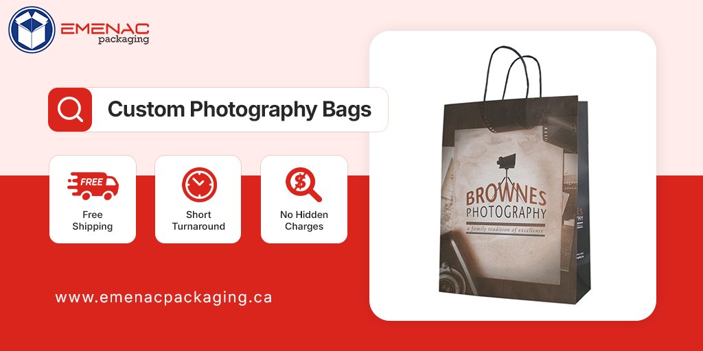 Our custom photography bags from Emenac Packaging Canada are built for brands that care about every detail from the moment your product leaves your hands to the moment your customer holds it in theirs.

🛒 bit.ly/44GzSkM

#CustomPackagingCanada #PhotographyBranding