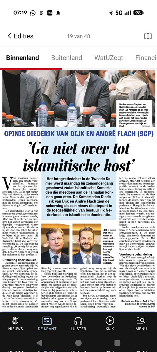 rkemp59's tweet photo. Heel goed @djhvandijk en @ajflach 
De islamitische iftar is niet zomaar een gezellig etentje.

'De iftarschorsing is een nieuw dieptepunt in de toegeeflijkheid van bestuurlijk Nederland aan islamitische dominantie 🎯 https://t.co/Yfod8FG0GV