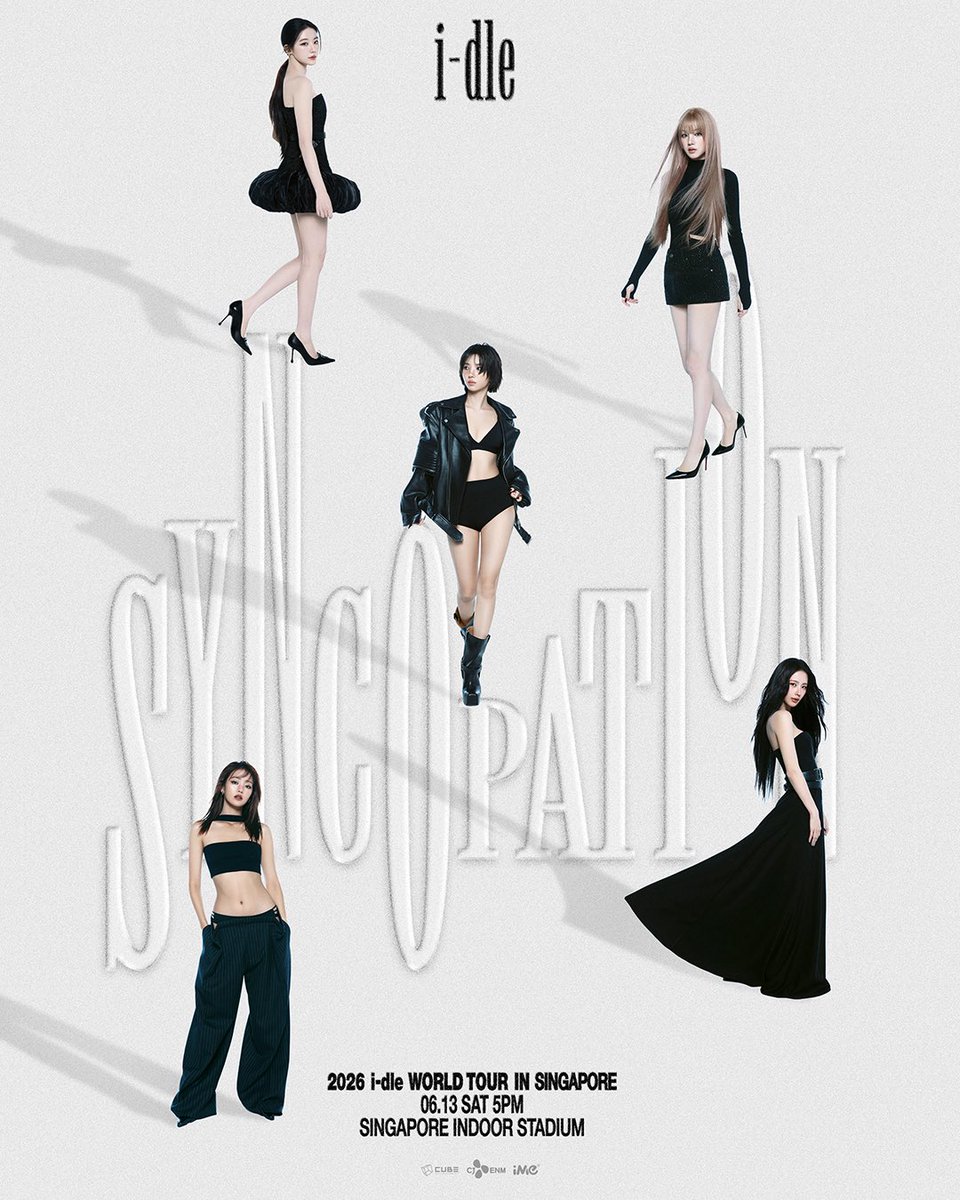 𝟐𝟎𝟐𝟔 𝐢-𝐝𝐥𝐞 𝐖𝐎𝐑𝐋𝐃 𝐓𝐎𝐔𝐑 [𝐒𝐲𝐧𝐜𝐨𝐩𝐚𝐭𝐢𝐨𝐧] 𝐈𝐍 𝐒𝐈𝐍𝐆𝐀𝐏𝐎𝐑𝐄 

NEVERLAND, are you ready to say 𝐼 𝐷𝑂 to the concert of the year? 💌
Join us for a night you’ll never forget😉

✍🏻 𝗡𝗘𝗩𝗘𝗥𝗟𝗔𝗡𝗗 𝗙𝗔𝗡𝗖𝗟𝗨𝗕 𝗣𝗥𝗘𝗦𝗔𝗟𝗘 𝗩𝗘𝗥𝗜𝗙𝗜𝗖𝗔𝗧𝗜𝗢𝗡