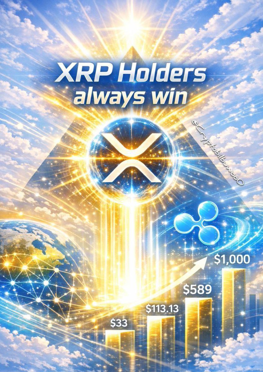 🚨 XRP ALERT 🚨

ANALYST SAYS XRP IS ABOUT TO PUMP HARD — ANY MOMENT NOW ⚡️

RISK-ON MONEY ROTATING
BTC DOMINANCE SLIPPING
MACRO CONDITIONS ALIGNING

THIS IS HOW PARABOLIC MOVES START. #XRP IS THE GREATEST THING TO HAPPEN.

FOLLOW AND REPOST <a href="/Rephughblackwel/">Rep. Hugh Blackwell</a>