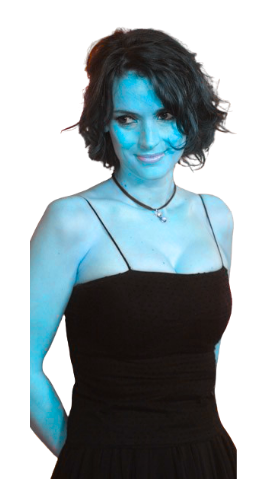 Don't ask what I was doing, but I accidentally made Na'vi Winona.