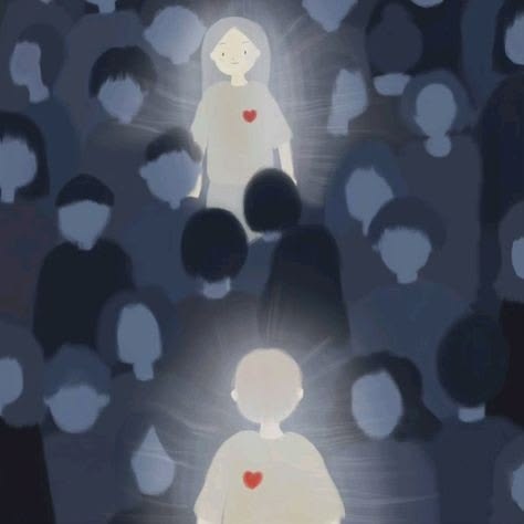 "In a crowded room, I only see you."