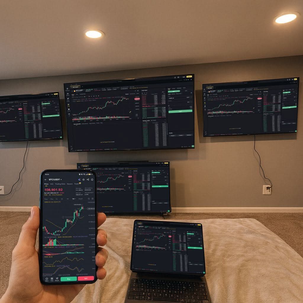 6 screens to lose money 6 times faster.