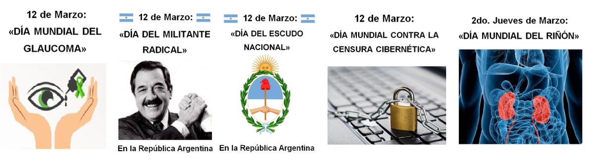 DianaMontanari's tweet image. 📝#Efemérides del 12 de Marzo:👇🏼
#12m  #12marzo #march12