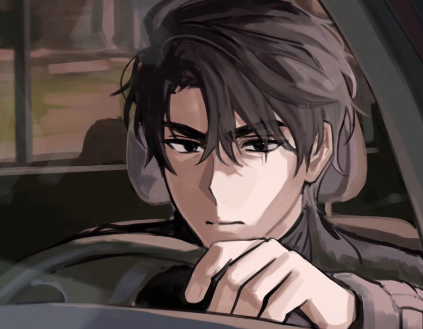 EGNJULY's tweet photo. @talesaboutkdj YJH driving to see why his clumsy wife hasn’t texted him💔 https://t.co/xuTFqCQDzB
