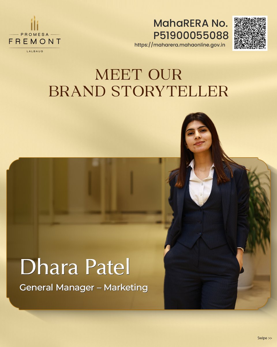 PromesaRea12864's tweet image. Driving vision, building trust, and shaping the future of urban living. Our marketing and sales leadership ensures every home reaches the right homeowner.

#PromesaRealty #PromesaFremont #SalesLeadership #MarketingExcellence #MumbaiRealEstate