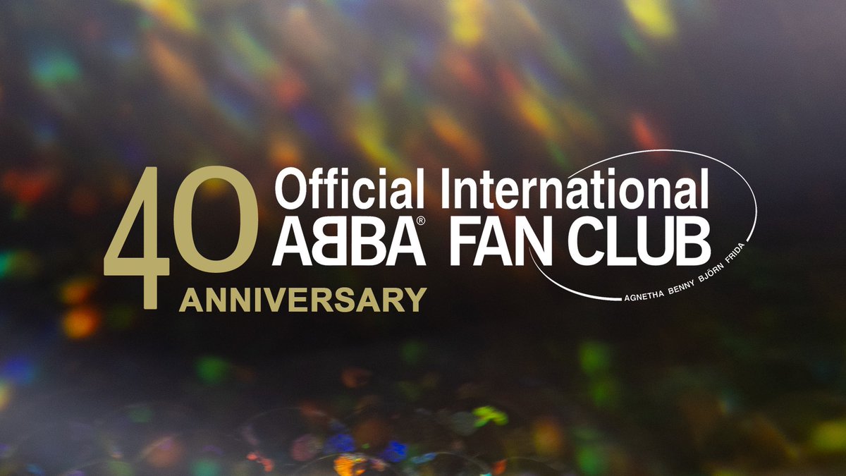 Official International ABBA FAN CLUB tweet media