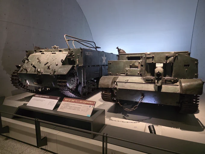 Some interesting armored vehicles on display at Military Museum of the Chinese People's Revolution