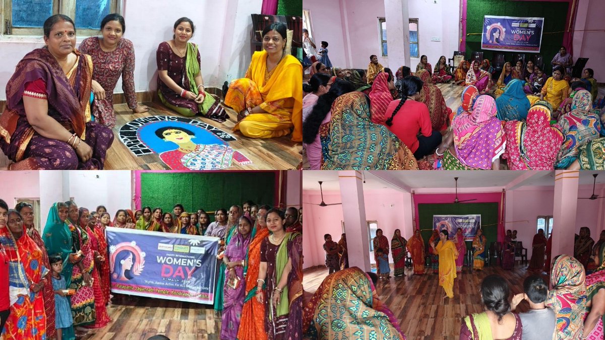 ActionAid Association with support from #MukulMadhavFoundation and Finolex Industries Ltd., celebrated International Women’s Day at Pattamundai, Kendrapara, #Odisha where around 50 community women and young girls participated. The programme aimed to raise awareness on #women’s