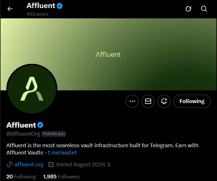 Affluent tweet media