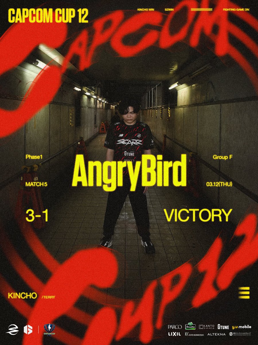 ❤️‍🔥CAPCOM CUP 12 - Kincho

vs AngryBird｜3-1
追い詰められた狼は強い🤛<a href="/kincho0211/">SCARZ/きんちょ(Kincho)</a>

#SZWIN #きんちょWIN