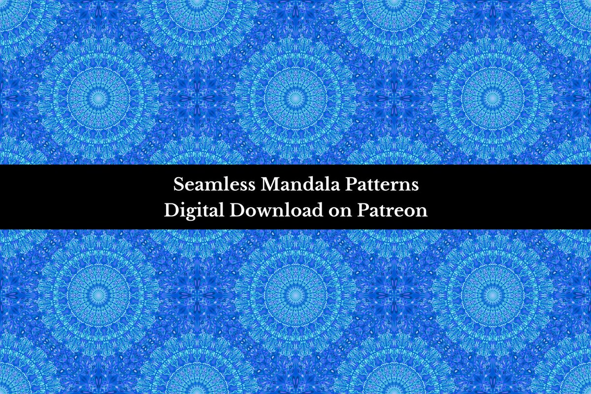 DavidZydd's tweet photo. Mandala Seamless Patterns - download on Patreon: https://t.co/85pmlWhq4T #seamlessmandala #seamlesspattern #art #vectorpattern https://t.co/jWsuUiBzh6