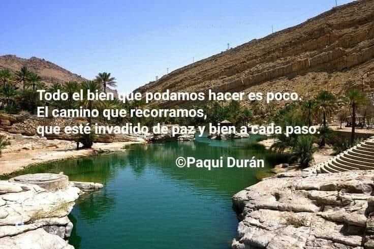 Buenos días, salud, paz y bien.
Con sencillez de corazón, reconozco que tengo muchas cosas por las que dar las gracias. Espero que mi corazón siempre tenga más capacidad de agradecer que de pedir.
Os deseo muy feliz viernes a todos.